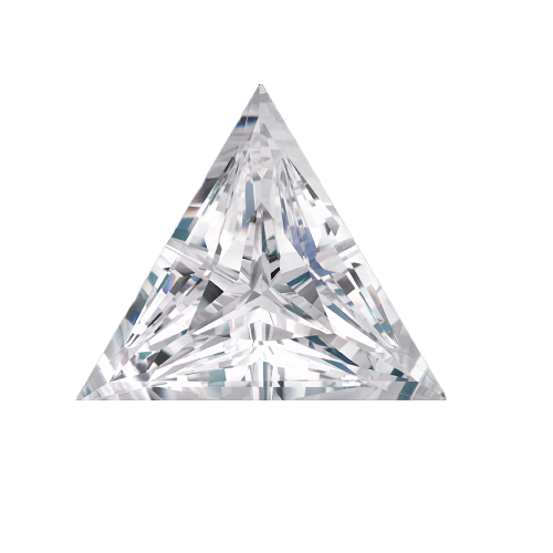 Diamant triangulaire 8 carats certifié IGI VVS1